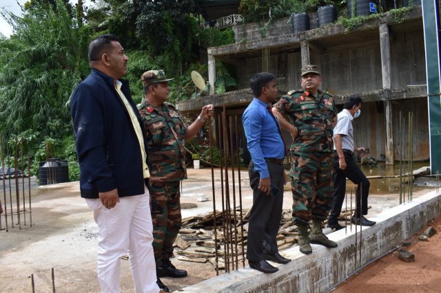 Field visit to affected areas in Ambagamuwa Korale Divisional secretariat Division